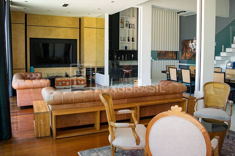 LB - RJ752 Mansion Le Joux 04 Suites and 02 Rooms Joá Season