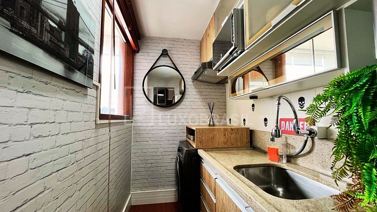 LB - RJ883 | Apartamento de 1 Habitación en Barra Beach en V