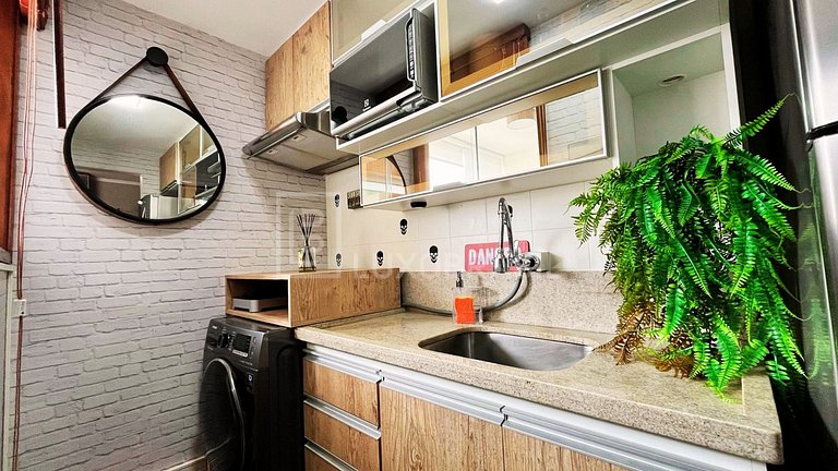 LB - RJ883 Apartamento 01 Quarto Barra Beach à venda R$ 1.36