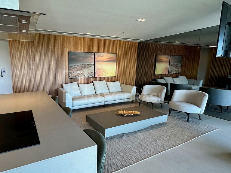 LB - RJ873 Apartamento com 1 suíte aluguel fixo no Grand Hya