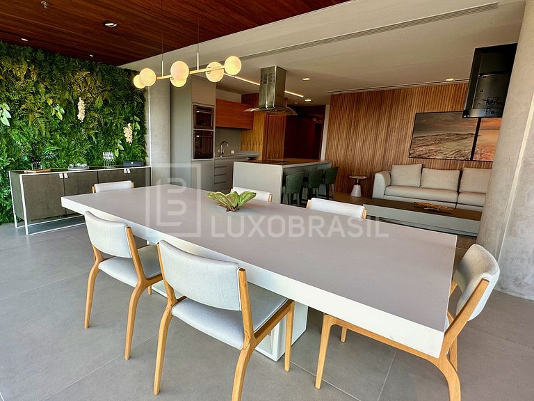 LB - RJ873 Apartamento com 1 suíte aluguel fixo no Grand Hya