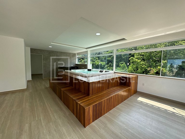 LB - RJ800 Cobertura duplex 04 suítes, 370m² – Lagoa