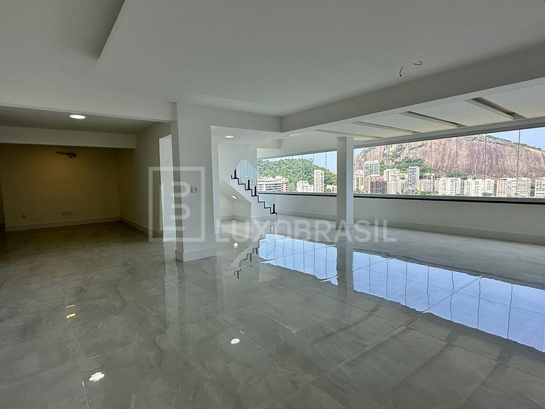 LB - RJ800 Cobertura duplex 04 suítes, 370m² – Lagoa
