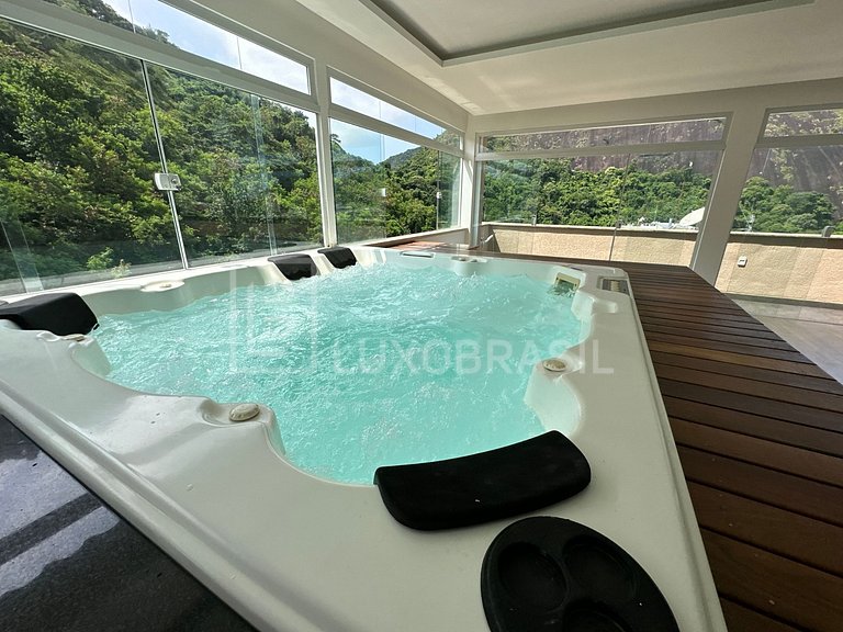 LB - RJ800 Cobertura duplex 04 suítes, 370m² – Lagoa