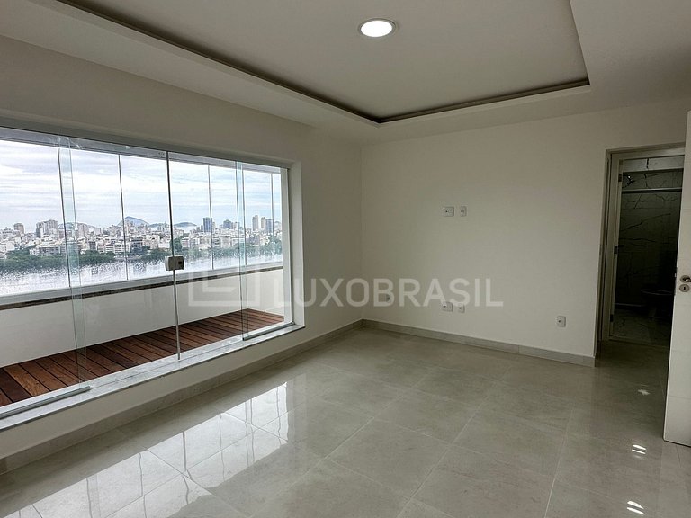 LB - RJ800 Cobertura duplex 04 suítes, 370m² – Lagoa
