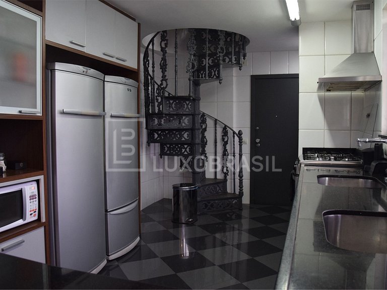 LB - RJ884 Cobertura duplex de 492 m² no condomínio Terrazas
