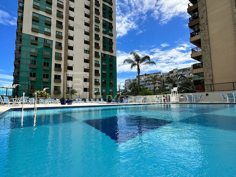 LB - RJ875 Apartamento Vista Mar 04 quartos Avenida Lucio Co