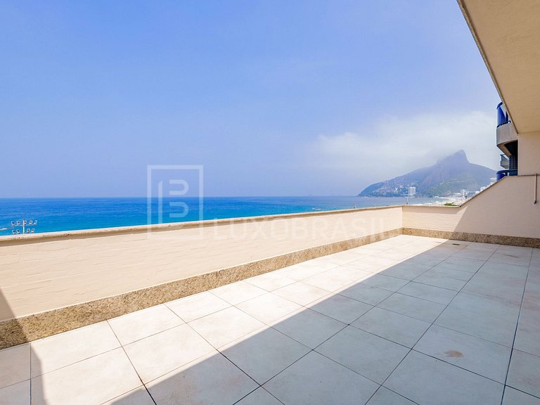 LB - RJ929 Cobertura Frontal Mar 02 Quartos - Ipanema