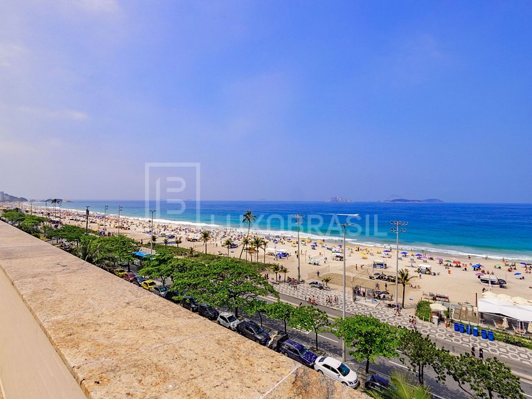 LB - RJ929 Cobertura Frontal Mar 02 Quartos - Ipanema