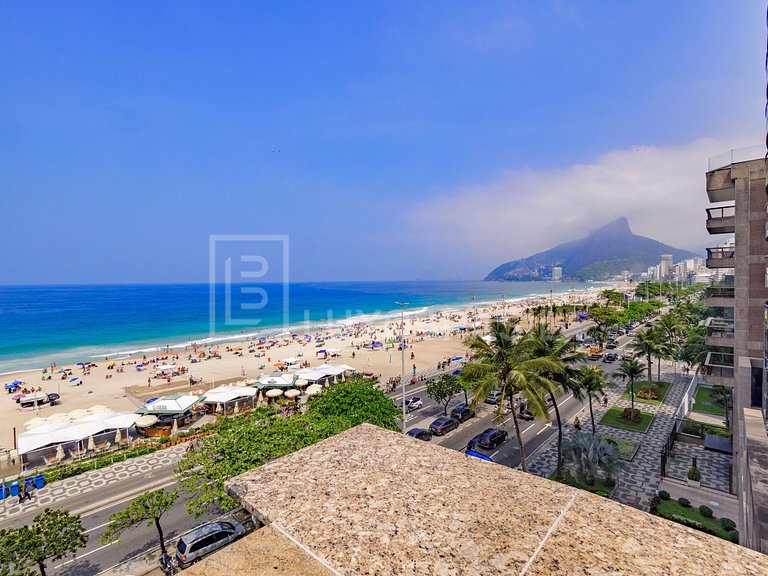 LB - RJ929 Cobertura Frontal Mar 02 Quartos - Ipanema