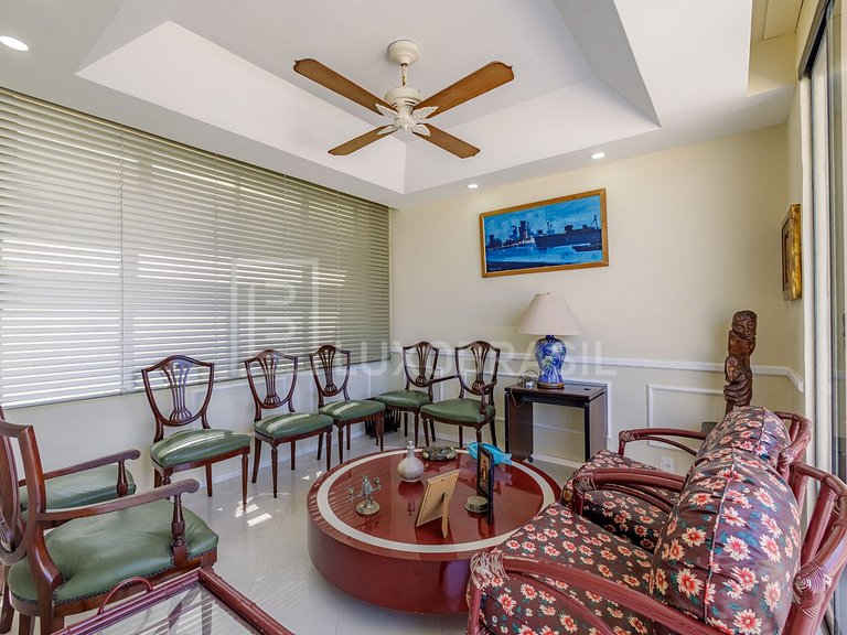 LB - RJ929 Cobertura Frontal Mar 02 Quartos - Ipanema