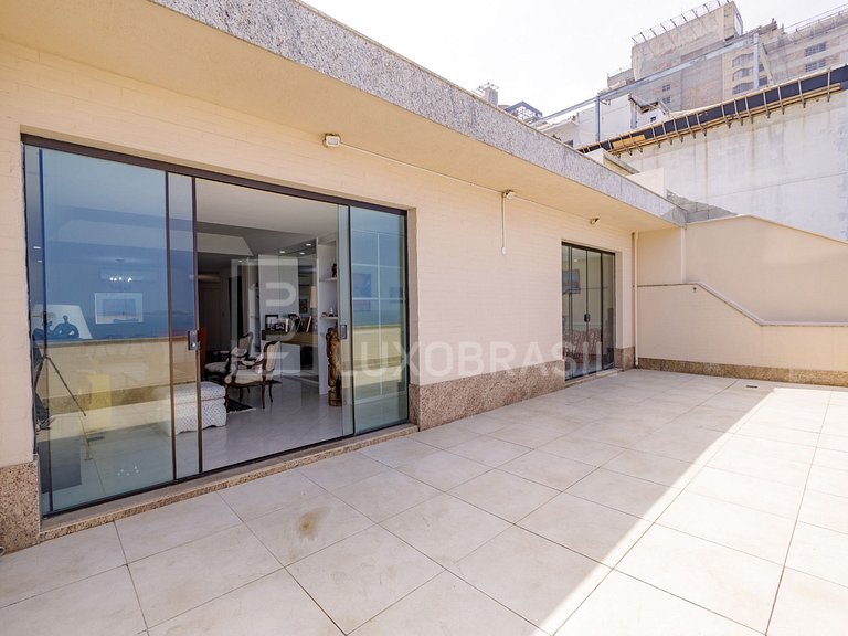 LB - RJ929 Cobertura Frontal Mar 02 Quartos - Ipanema