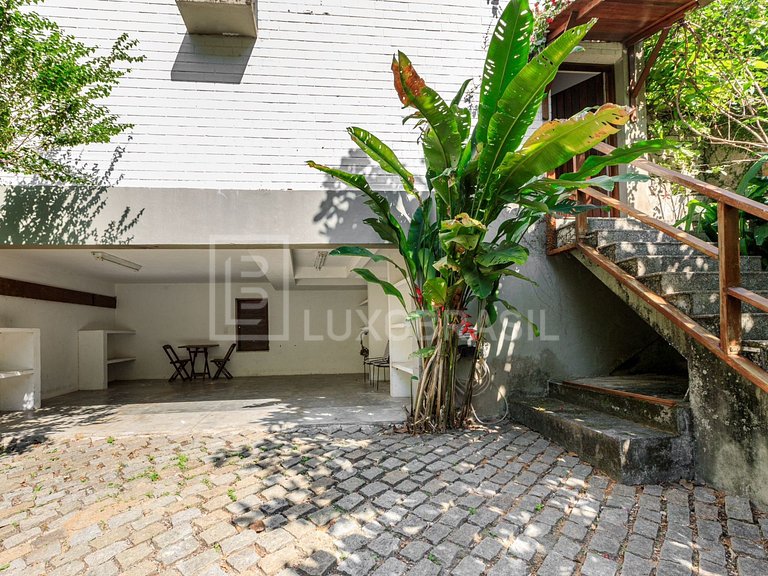 LB - RJ127 Casa da Canoa São Conrado Aluguel de Temporada