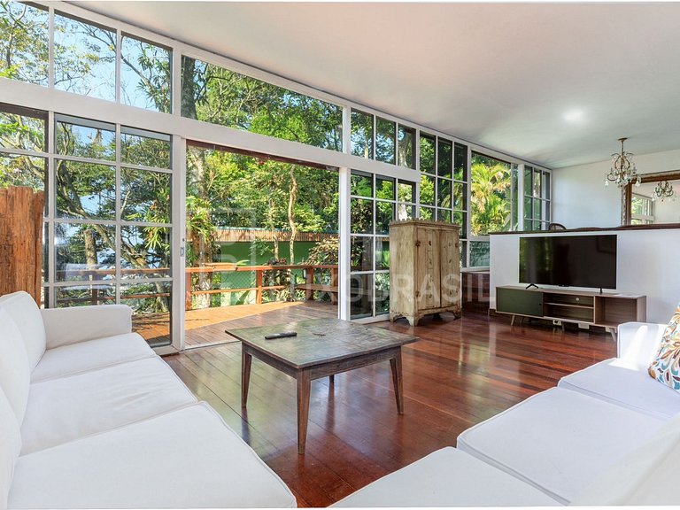 LB - RJ127 Casa da Canoa São Conrado Aluguel de Temporada