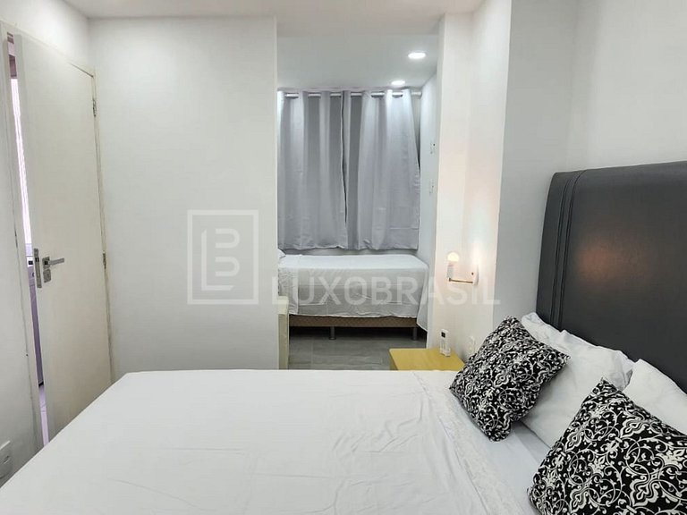 LB - RJ128 Temporada em Copacabana: Apartamento com 4 suítes