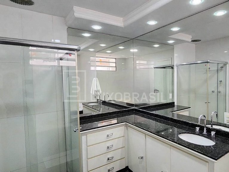 LB - RJ128 Temporada em Copacabana: Apartamento com 4 suítes