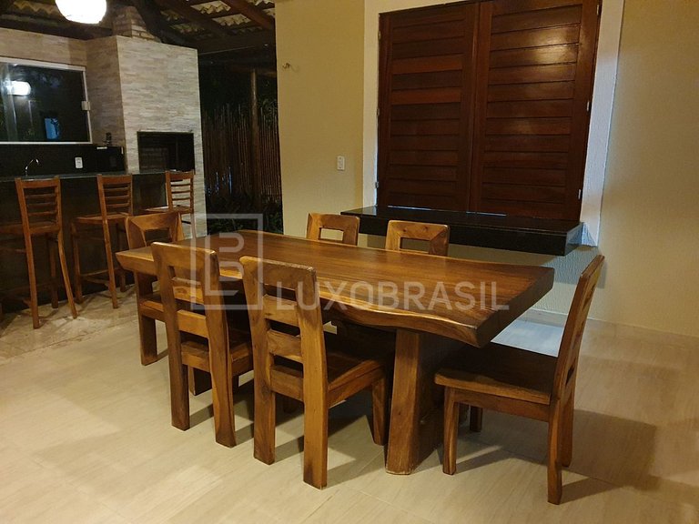 LB – CE801 Temporada em Guajiru: Casa com 4 Suítes - Ceará |