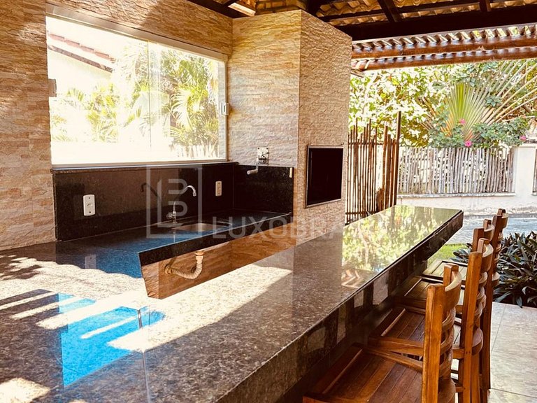 LB – CE801 Casa Duplex à Venda com 4 Suítes no Condomínio Gu