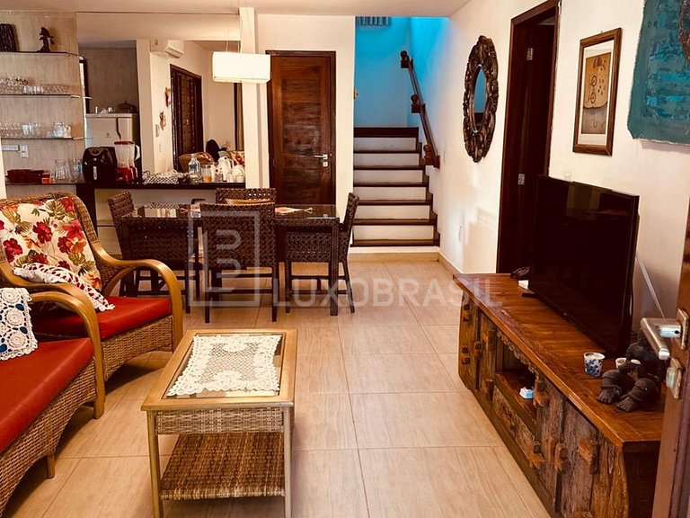 LB – CE801 Temporada em Guajiru: Casa com 4 Suítes - Ceará |