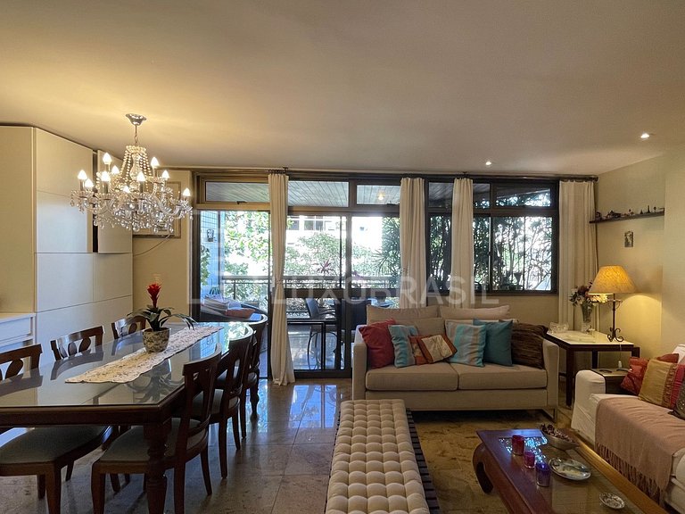 LB - RJ892 | 138m² Apartment in Jardim Oceânico – 3 Bedrooms