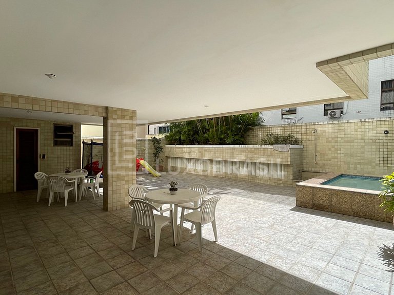 LB - RJ892 Apartamento de 138 m² en Jardim Oceânico – 3 Dorm