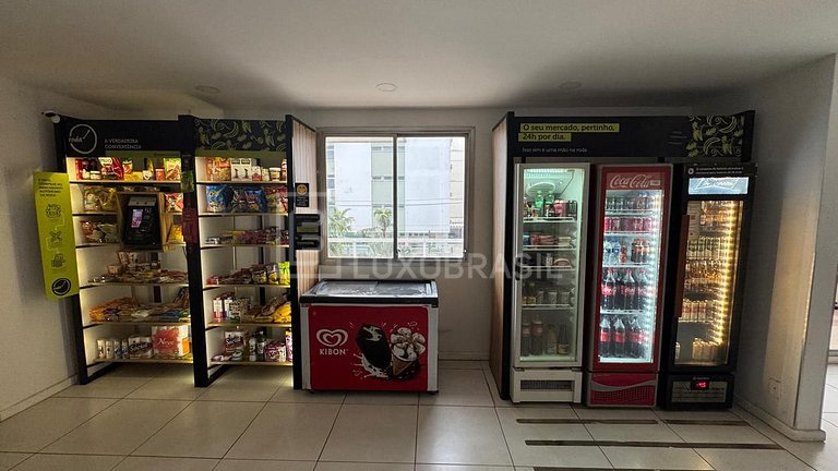 LB - RJ878 Apartamento en Barra Beach con 1 Suite y Vista La