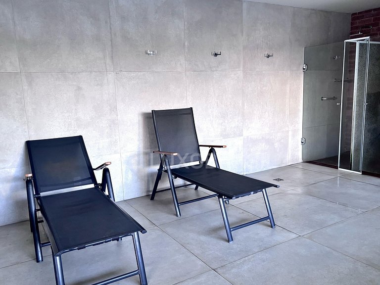 LB - RJ878 Apartment at Barra Beach with 1 Suite and Side Se