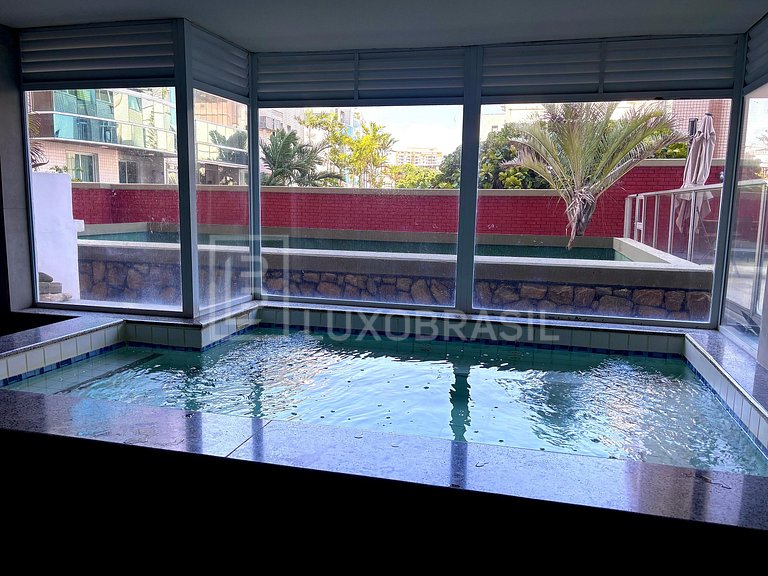LB - RJ878 Apartamento en Barra Beach con 1 Suite y Vista La
