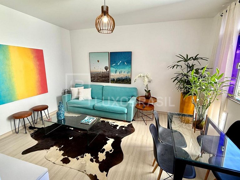 LB - RJ162 Apartamento 2 Quartos (1 Suíte) em Copacabana - A