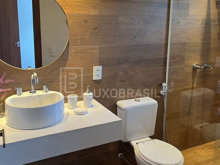 LB - AR803 Casa 6 Suítes com Vista Mar no Condomínio Porto G