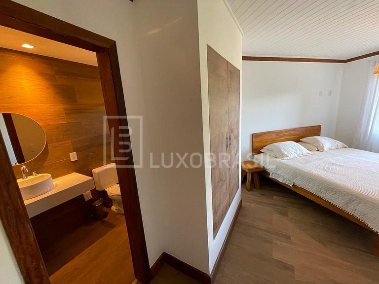 LB - AR803 Casa 6 Suítes com Vista Mar no Condomínio Porto G