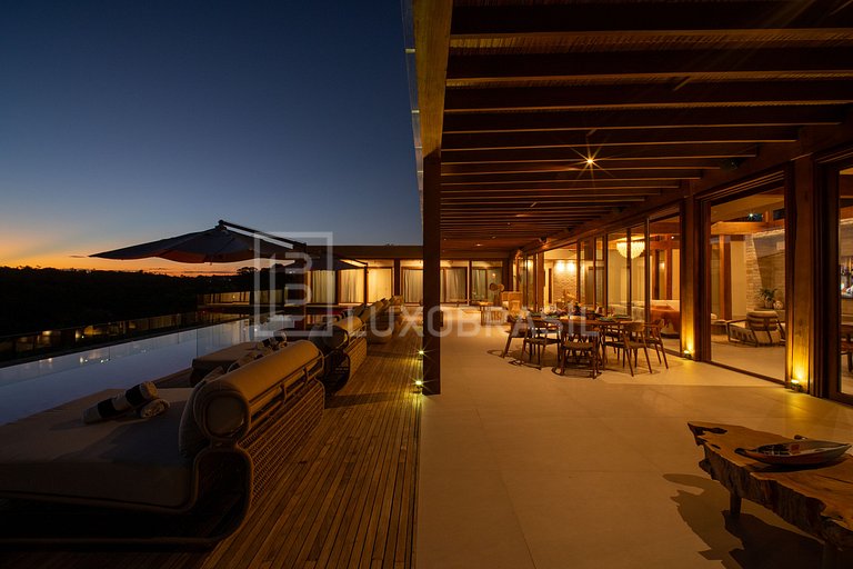 LB - BA801 Casa Embaúba: Mansão 9 Suites Vista Mar | À Venda