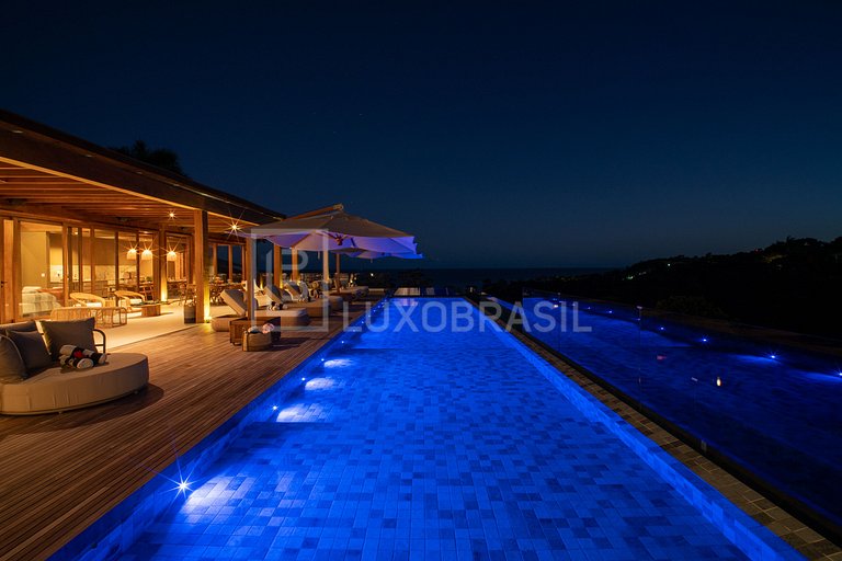 LB - BA801 Casa Embaúba: Mansão 9 Suites Vista Mar | À Venda