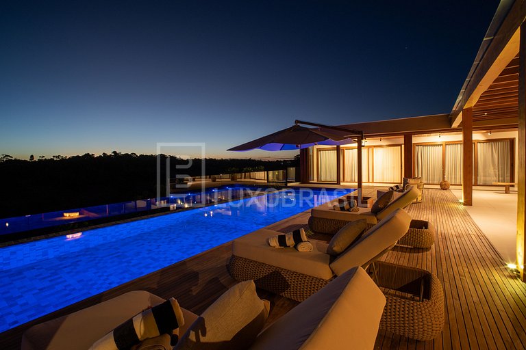 LB - BA801 Casa Embaúba: Mansão 9 Suites Vista Mar | À Venda