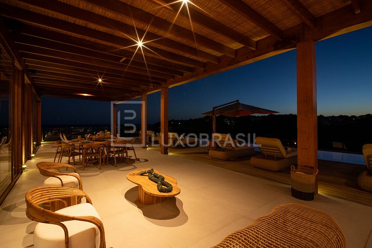 LB - BA801 Casa Embaúba: Mansão 9 Suites Vista Mar | À Venda