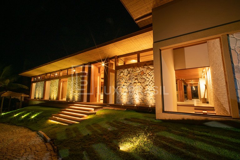 LB - BA801 Casa Embaúba: Mansão 9 Suites Vista Mar | À Venda