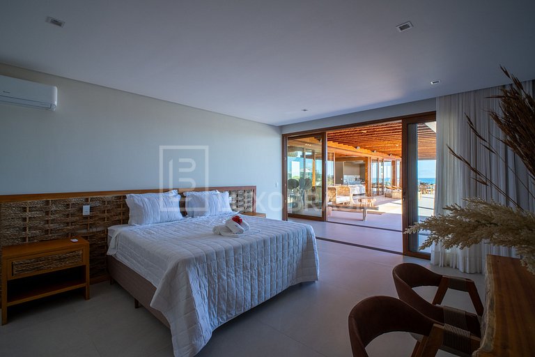 LB - BA801 Casa Embaúba: Mansão 9 Suites Vista Mar | À Venda