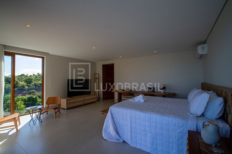 LB - BA801 Casa Embaúba: Mansão 9 Suites Vista Mar | Aluguel
