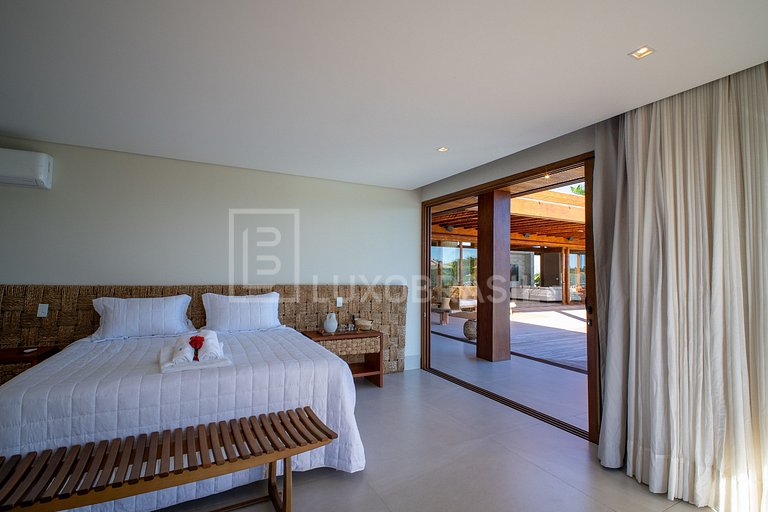LB - BA801 Casa Embaúba: Mansão 9 Suites Vista Mar | À Venda