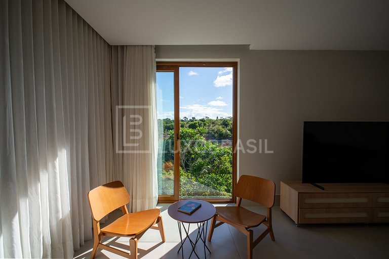 LB - BA801 Casa Embaúba: Mansão 9 Suites Vista Mar | À Venda
