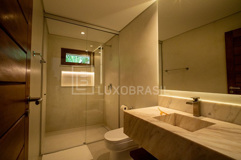 LB - BA801 Casa Embaúba: Mansão 9 Suites Vista Mar | À Venda