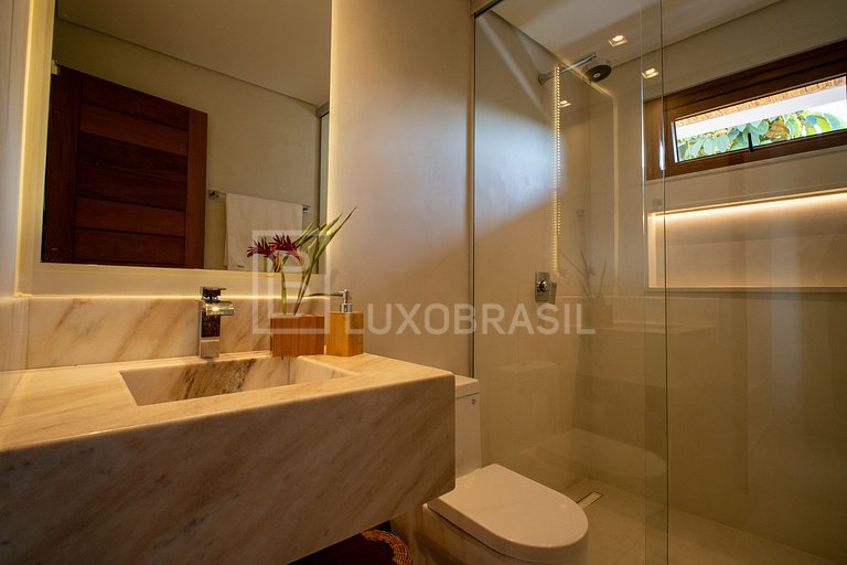 LB - BA801 Casa Embaúba: Mansão 9 Suites Vista Mar | Aluguel