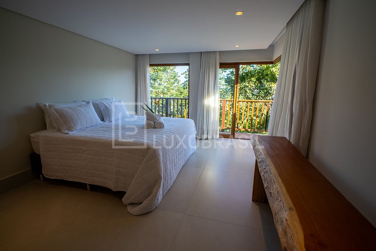 LB - BA801 Casa Embaúba: Mansão 9 Suites Vista Mar | À Venda