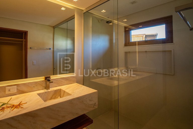LB - BA801 Casa Embaúba: Mansão 9 Suites Vista Mar | Aluguel