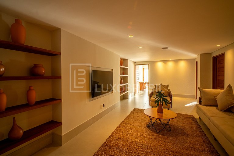 LB - BA801 Casa Embaúba: Mansão 9 Suites Vista Mar | Aluguel