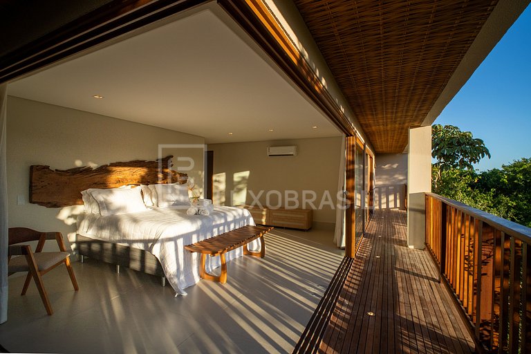 LB - BA801 Casa Embaúba: Mansão 9 Suites Vista Mar | Aluguel