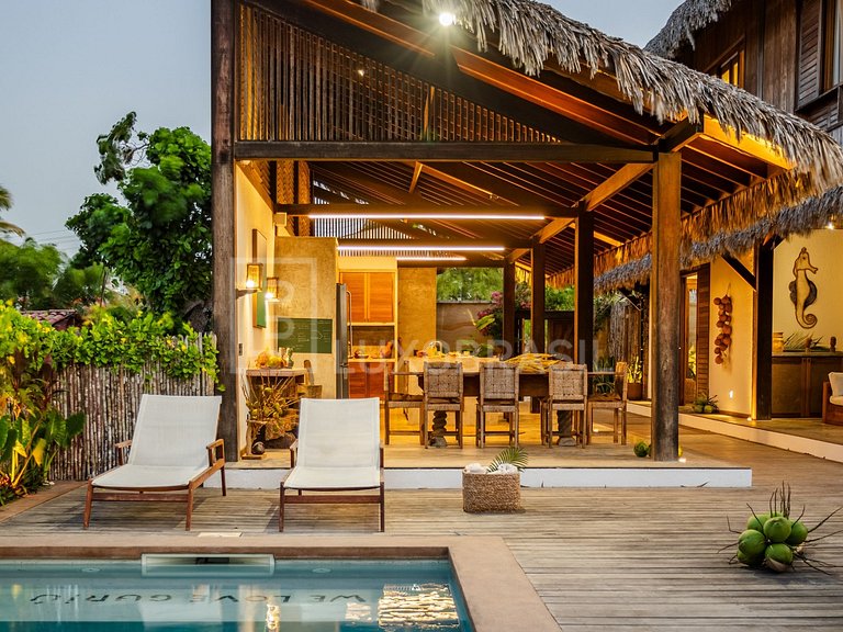 LB - CE14 Villa Colibri: Exclusividade e charme no litoral d