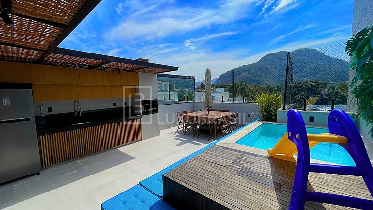 LB - RJ131 Cobertura Duplex de Luxo no Jardim Oceânico – 5 m