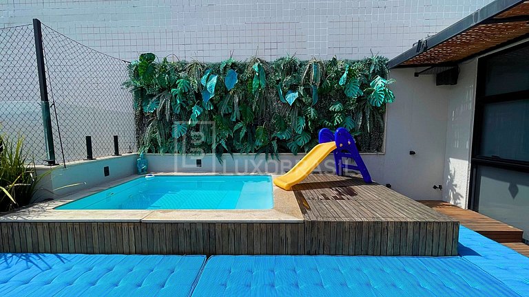 LB - RJ131 Cobertura Duplex de Luxo no Jardim Oceânico – 5 m
