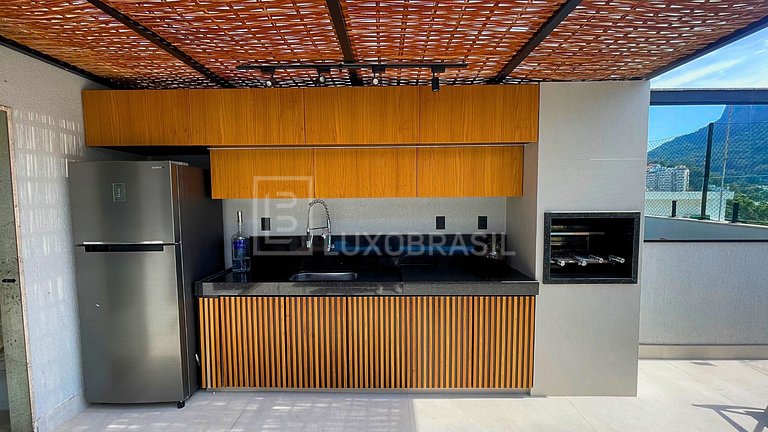 LB - RJ131 Cobertura Duplex de Luxo no Jardim Oceânico – 5 m